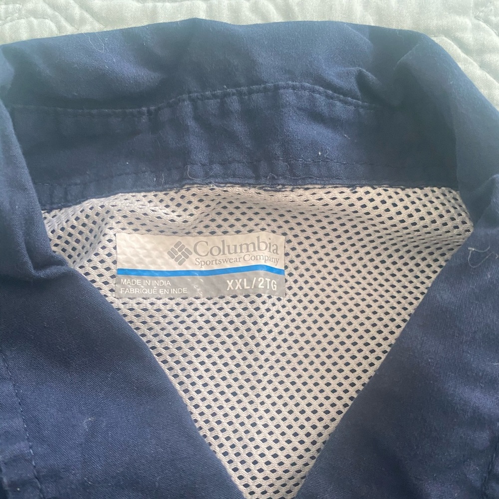 Cowboys Columbia fishing shirt